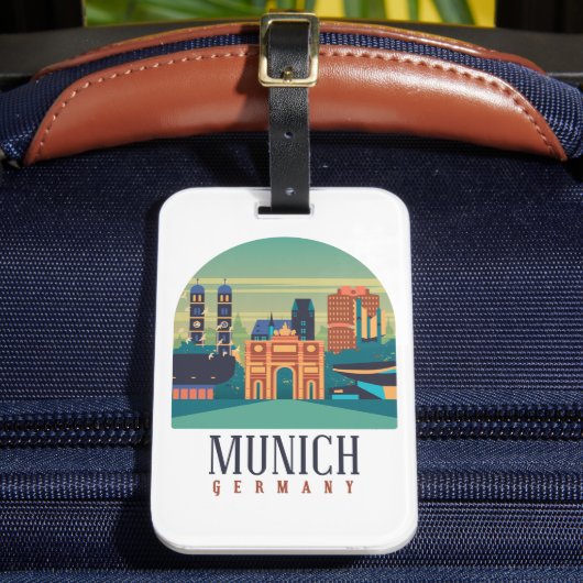 München Gepäckanhänger (Vorderseite Insitu 2)