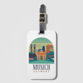 München Gepäckanhänger (Vorderseite Vertikal)
