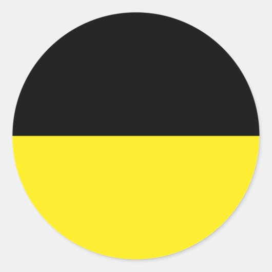 München (gestreift), Deutschland Runder Aufkleber (Vorderseite)