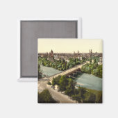 München I, Bayern, Deutschland Magnet (Vorderseite/Rückseite)