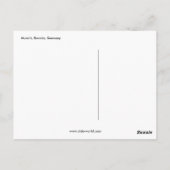 München I, Bayern, Deutschland Postkarte (Rückseite)