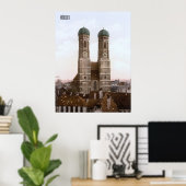 München im 19. Jahrhundert Poster (Heimbüro)