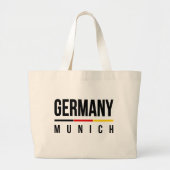 München Jumbo Stoffbeutel (Vorne)