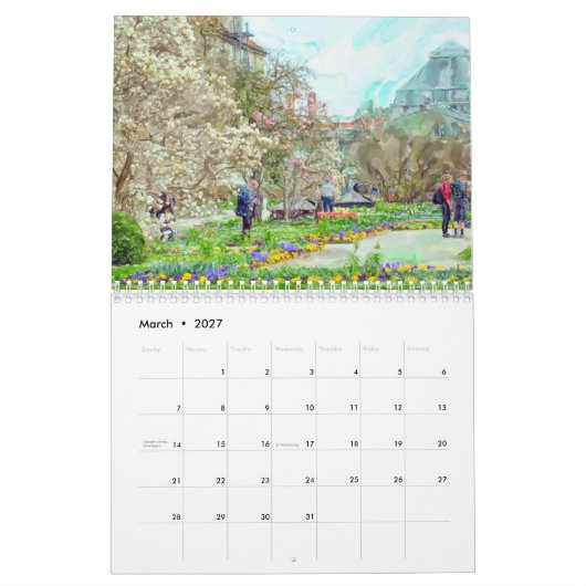 München Kalender 2026 – Stadtmotive (Mär 2027)