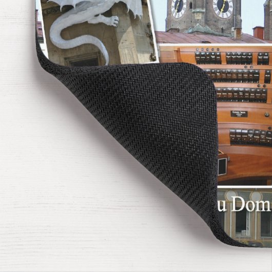 München-Kathedrale mousepad (Ecke)