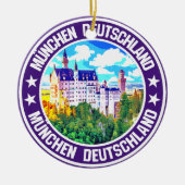 München Keramik Ornament (Vorne)