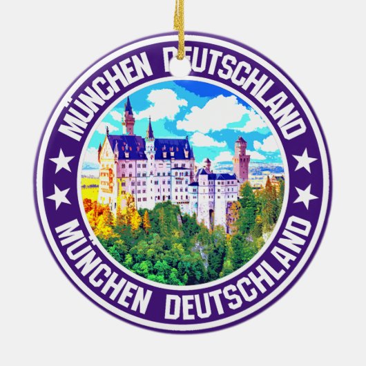 München Keramik Ornament (Hinten)