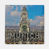 München Magnet (Vorne)