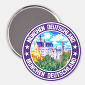 München Magnet (Vorderseite/Rückseite)