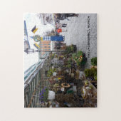 München-Markt (Viktualienmarkt) Puzzle (Vertikal)