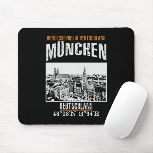 München Mousepad (Mit Mouse)