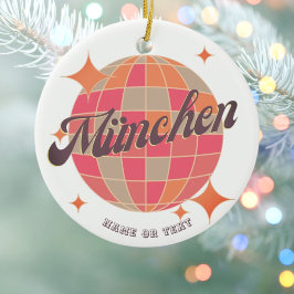 München München Bayern Deutschland Retro disco Keramik Ornament