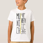 München München Coordinated T-Shirt, Deutschland T-Shirt (Vorderseite)