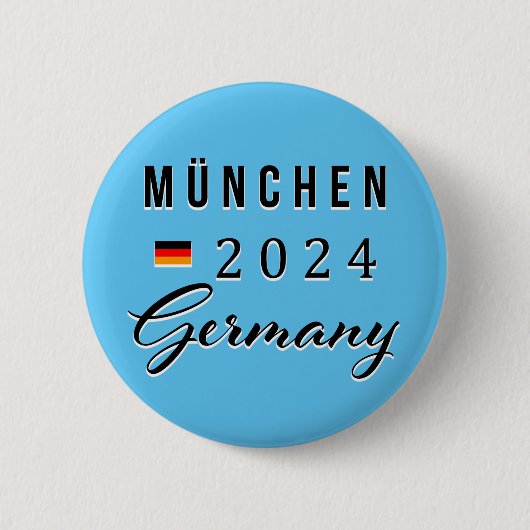 München - München - Deutschland Button (Vorderseite)