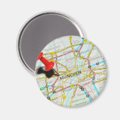 München (München), Deutschland Magnet (Vorderseite/Rückseite)