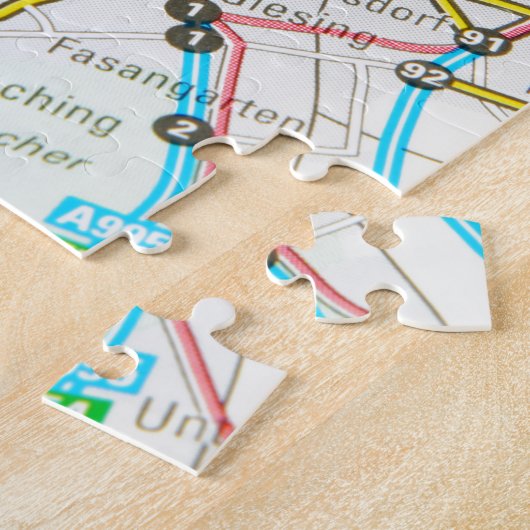 Munchen (München), Deutschland Puzzle (Seite)