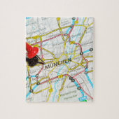 Munchen (München), Deutschland Puzzle (Vertikal)