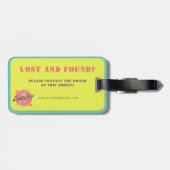 München München Deutschland Retro Vintage Travel Gepäckanhänger (Rückseite horizontal)