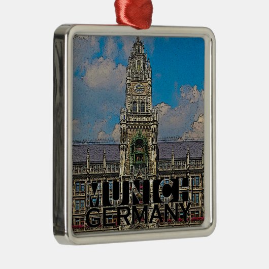 München Ornament Aus Metall (Rechts)