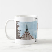 München Personalisieren Weihnachtsmarkt Deutschlan Kaffeetasse (Links)