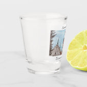 München Personalisieren Weihnachtsmarkt Deutschlan Schnapsglas (Links)