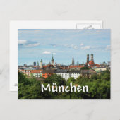 München Postkarte (Vorne/Hinten)
