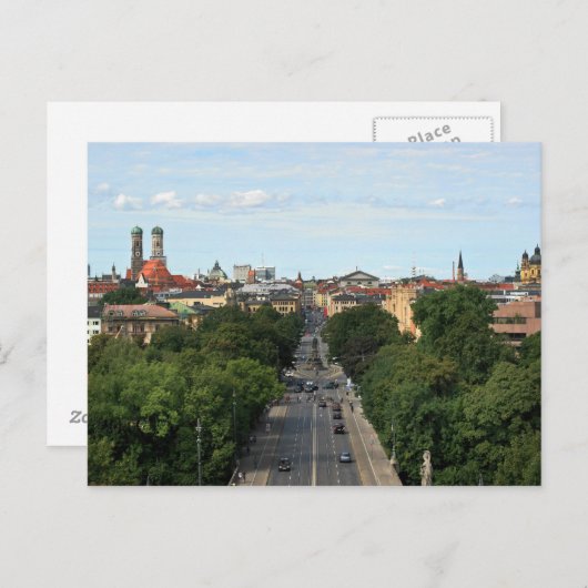 München Postkarte (Vorne/Hinten)