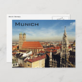 München Postkarte (Vorne/Hinten)