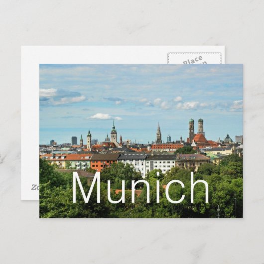 München Postkarte (Vorne/Hinten)