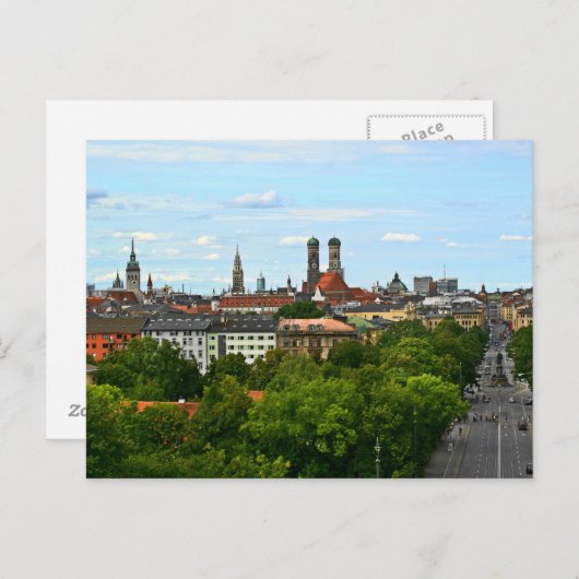 München Postkarte (Vorne/Hinten)