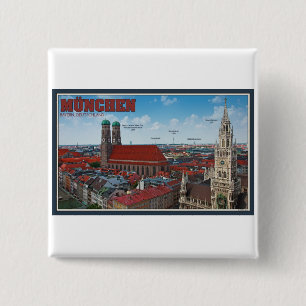 München-Stadtbild Button
