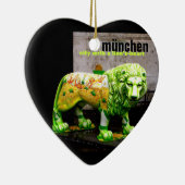 München-Straßen-Kunst-Löwe-Deutschland-Andenken Keramik Ornament (Rechts)