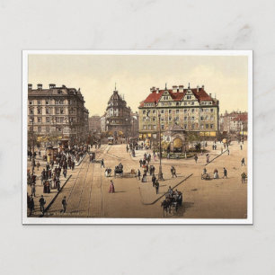 München vom Carlsthor (d. h. Karlstor) aus in Rich Postkarte