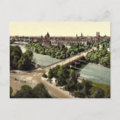 München vom Maximilianeum, Bayern, Deutschland VI Postkarte (Vorderseite)