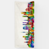 Münchener Deutschland Skyline Banner (Vertikal)