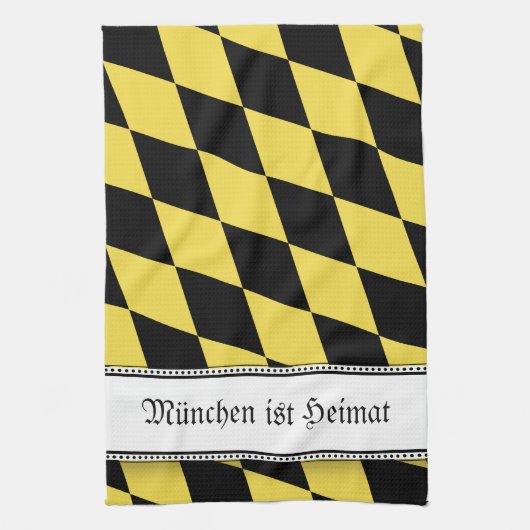 Münchener Flag Handtuch-Zuhause Küchentuch (Vertikal)