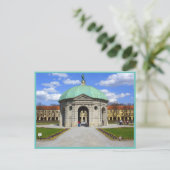 Münchener Garten (Hofgarten) Postkarte (Stehend Vorderseite)