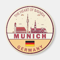 Münchener Skyline-Emblem