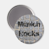 Münchener Steine Magnet (Vorderseite/Rückseite)