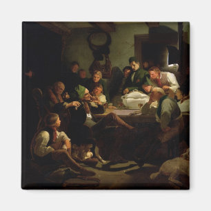 Munchhausen erzählt seine Jagdgeschichten, 1842 Magnet