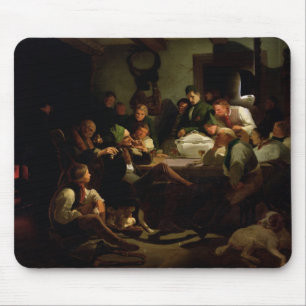 Munchhausen erzählt seine Jagdgeschichten, 1842 Mousepad