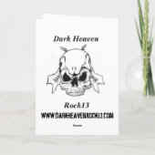 Munchie Monster! - Munchie Time! Geburtskarte Karte (Rückseite)