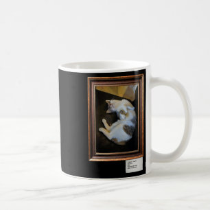 Munchie The Cat Is Chilling - Leinwand Kaffeetasse