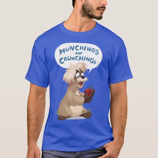 Munchings und Crunchings lustiger Junge T-Shirt (Vorderseite)