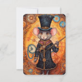 Munchington danke Steampunk-Tier Custom (Rückseite)