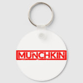 Munchkin-Briefmarke Schlüsselanhänger (Rückseite)