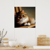 Munchkin Cat Poster (Küche)