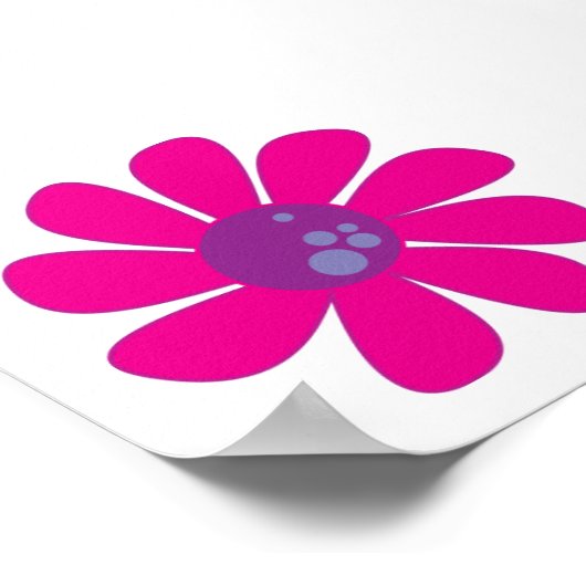 Munchkin Daisy Print Poster (Ecke)