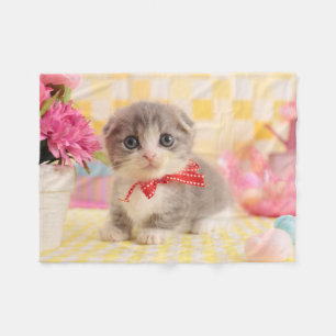 Munchkin Kätzchen Fleecedecke