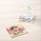 Munchkin Kätzchen Rechteckiger Pappuntersetzer (Vor Ort)